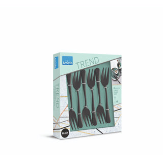 Amefa Cake Fork Black 6 pièces