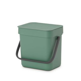 Brabantia waste bin sort go 3l fir green