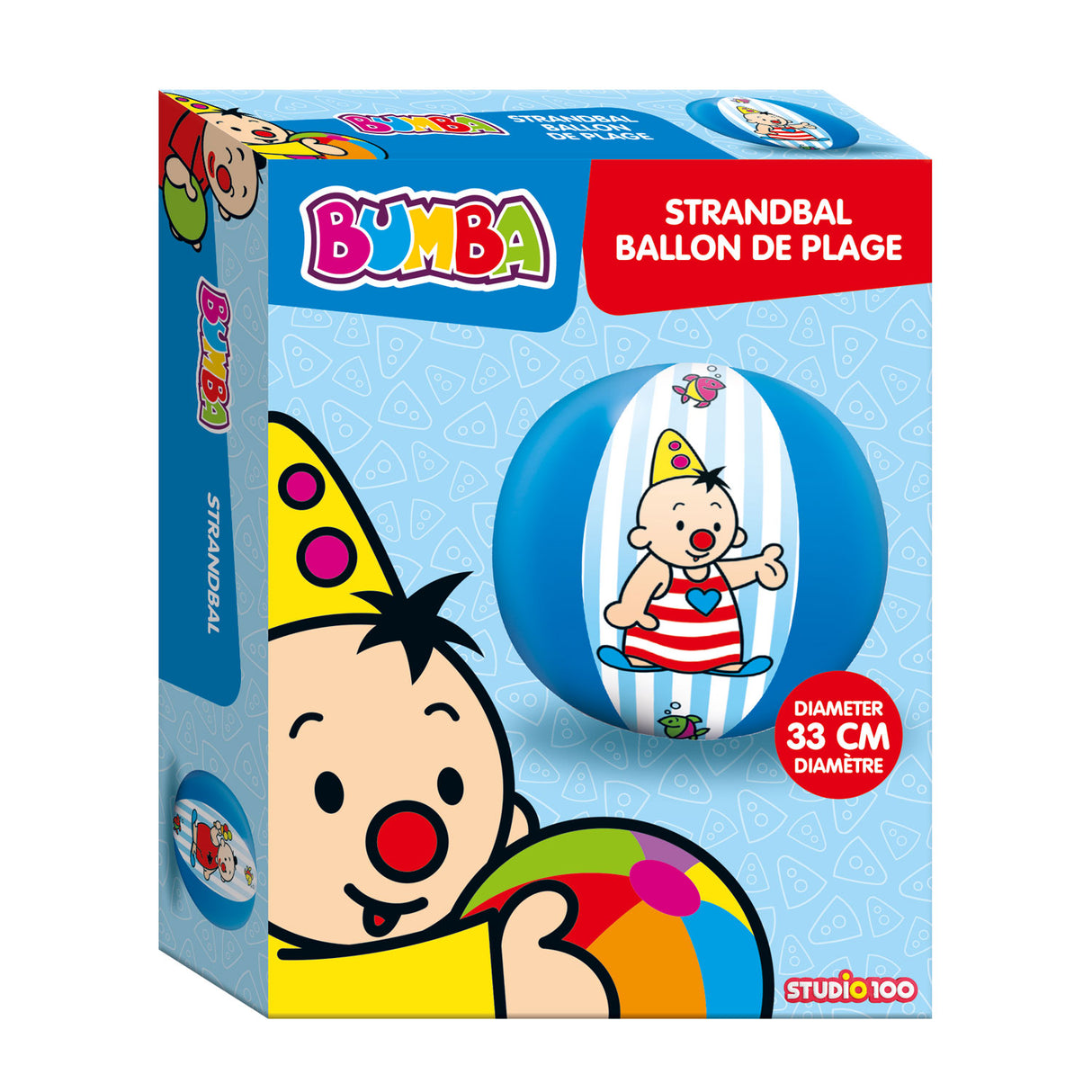 Studio 100 Bumba Beach Ball, Ø 33 cm