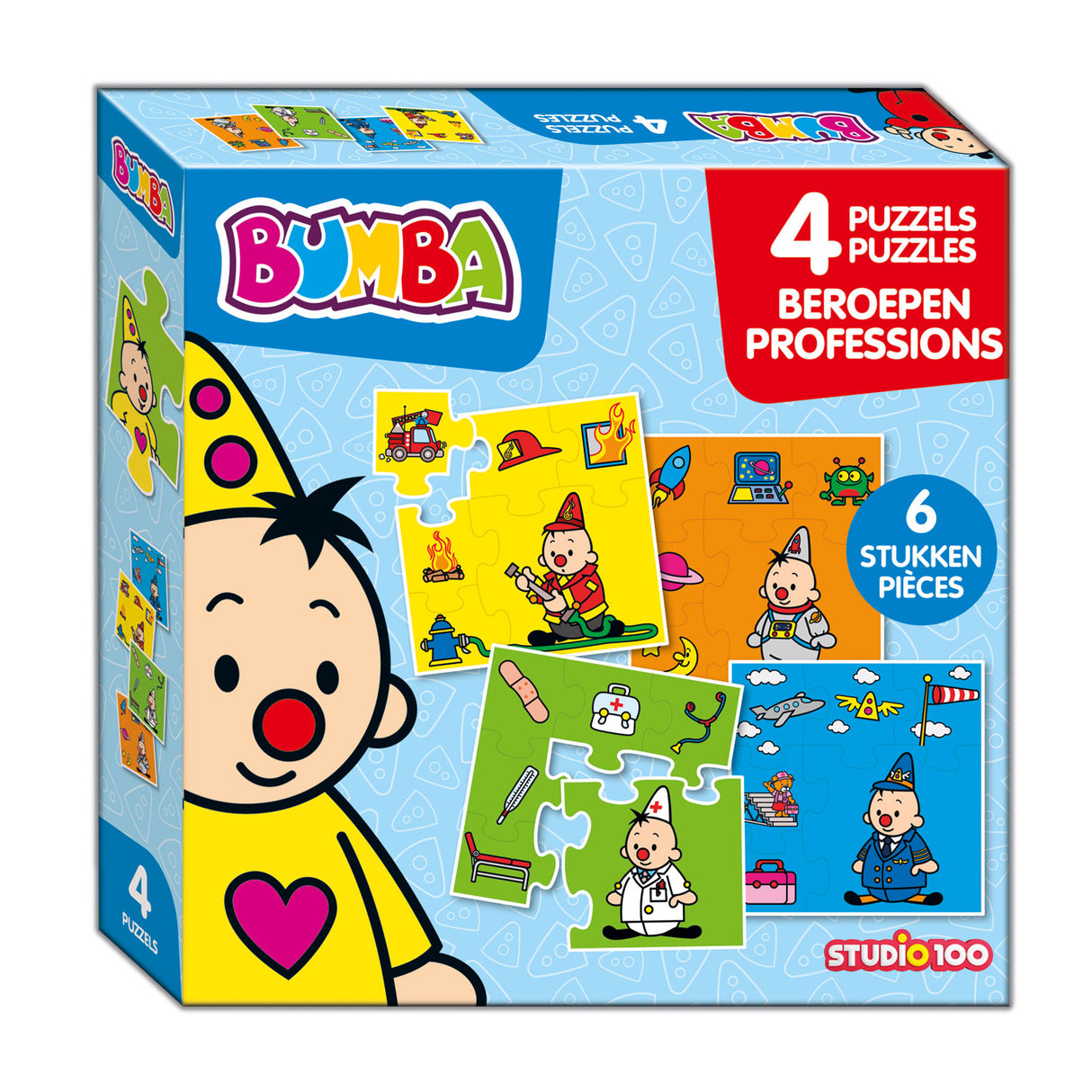 Bomme Puzzle Beruffer, 4IN1