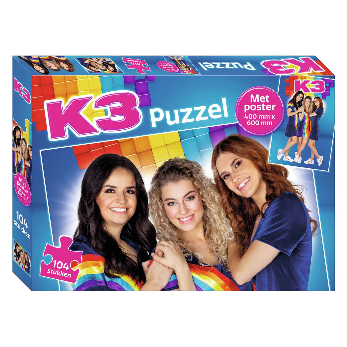 K3 puzzle poszterrel, 104..