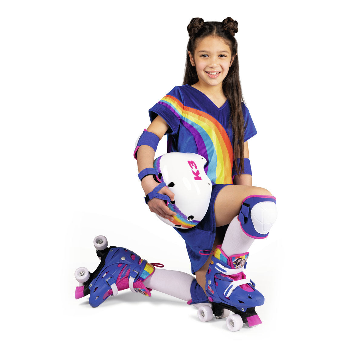 Studio 100 k3 sateenkaarirullaluistimet, koko 30-33