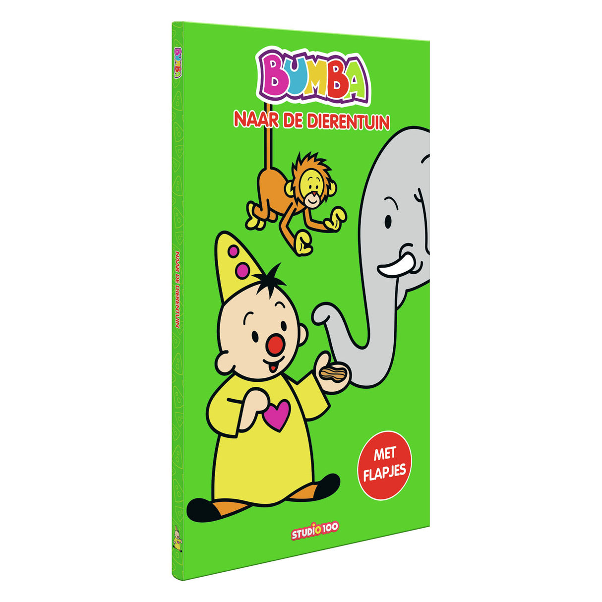 Bumba Cardboard Book mit Klappen - im Zoo