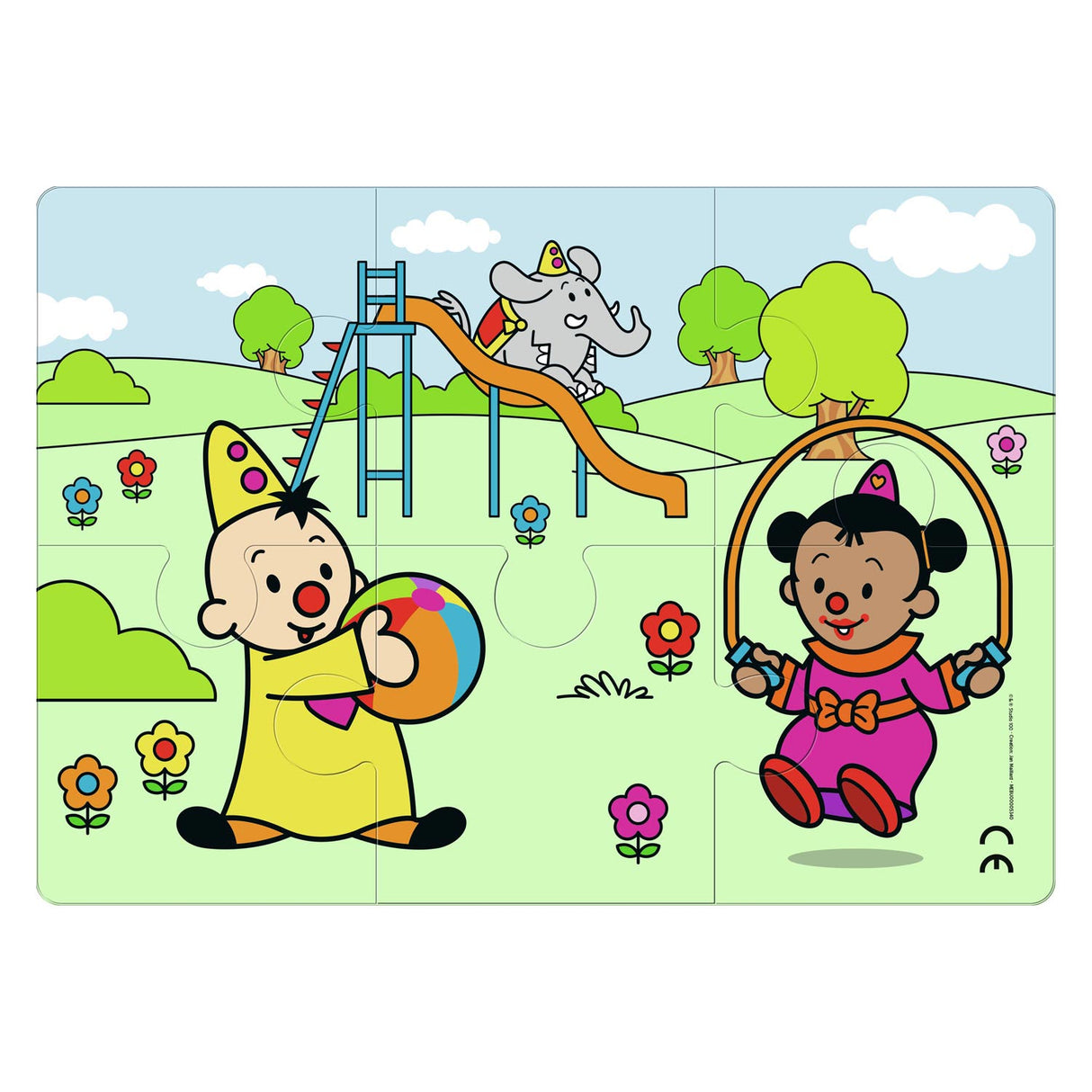 Studio 100 Bumba Puzzle - De Speeltuin, 6st.