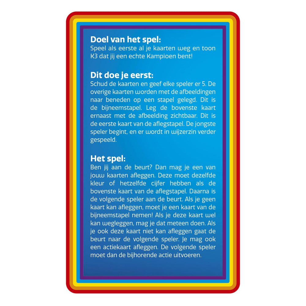 Studio 100 Card Game