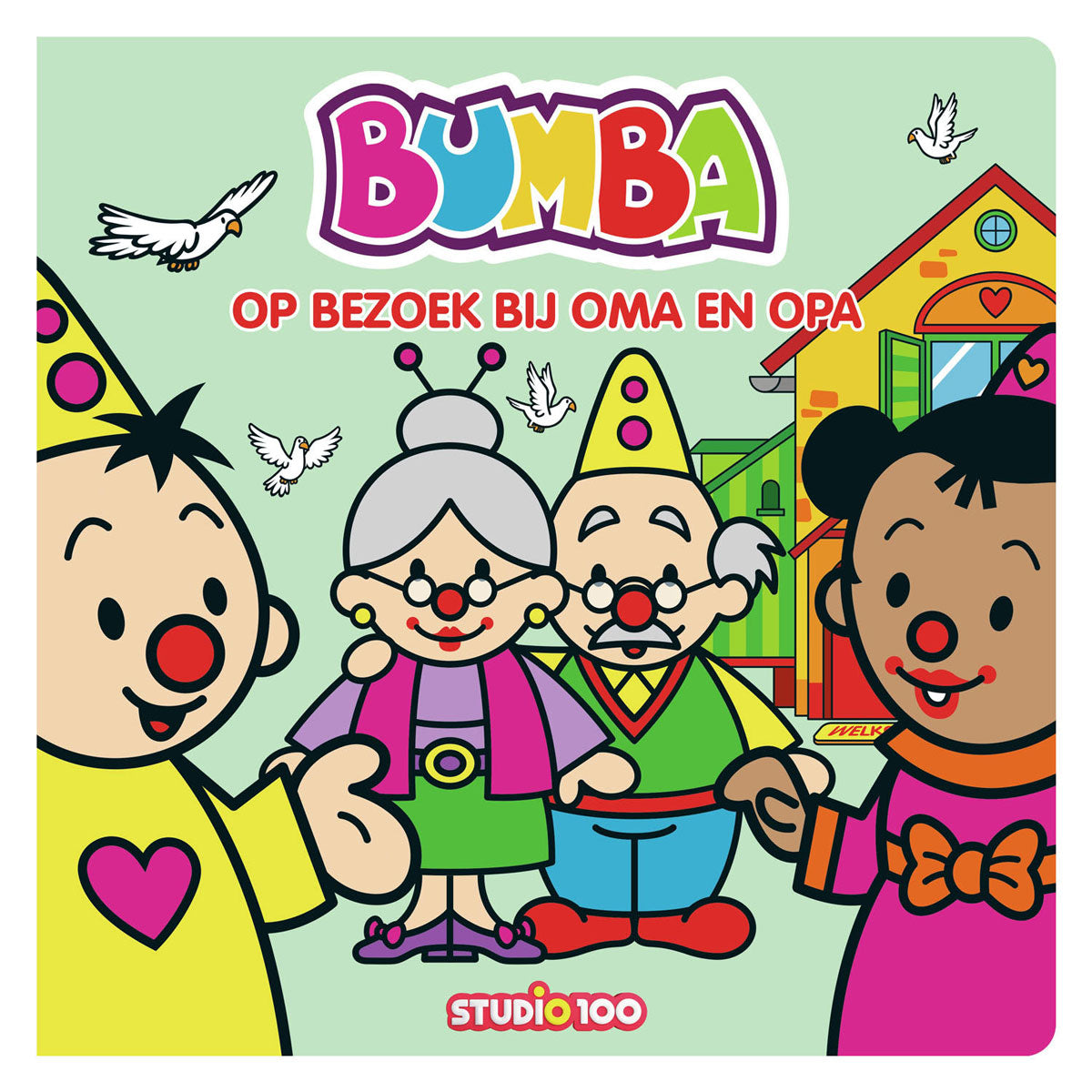 Bumba Kartonboek - Besuch von OMA und Opa