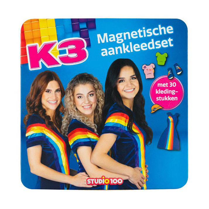 Studio 100 k3 magnetic dress-up travel game