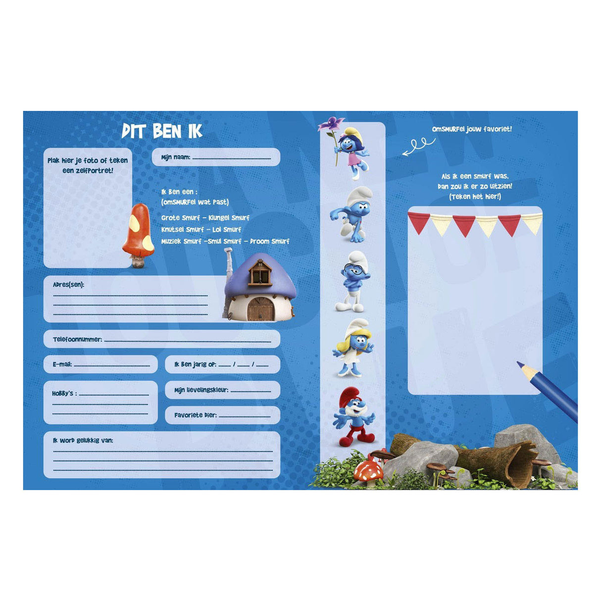 Studio 100 de Smurfen Friends Livre