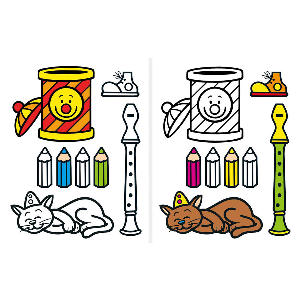 Studio 100 bumba my big coloring book