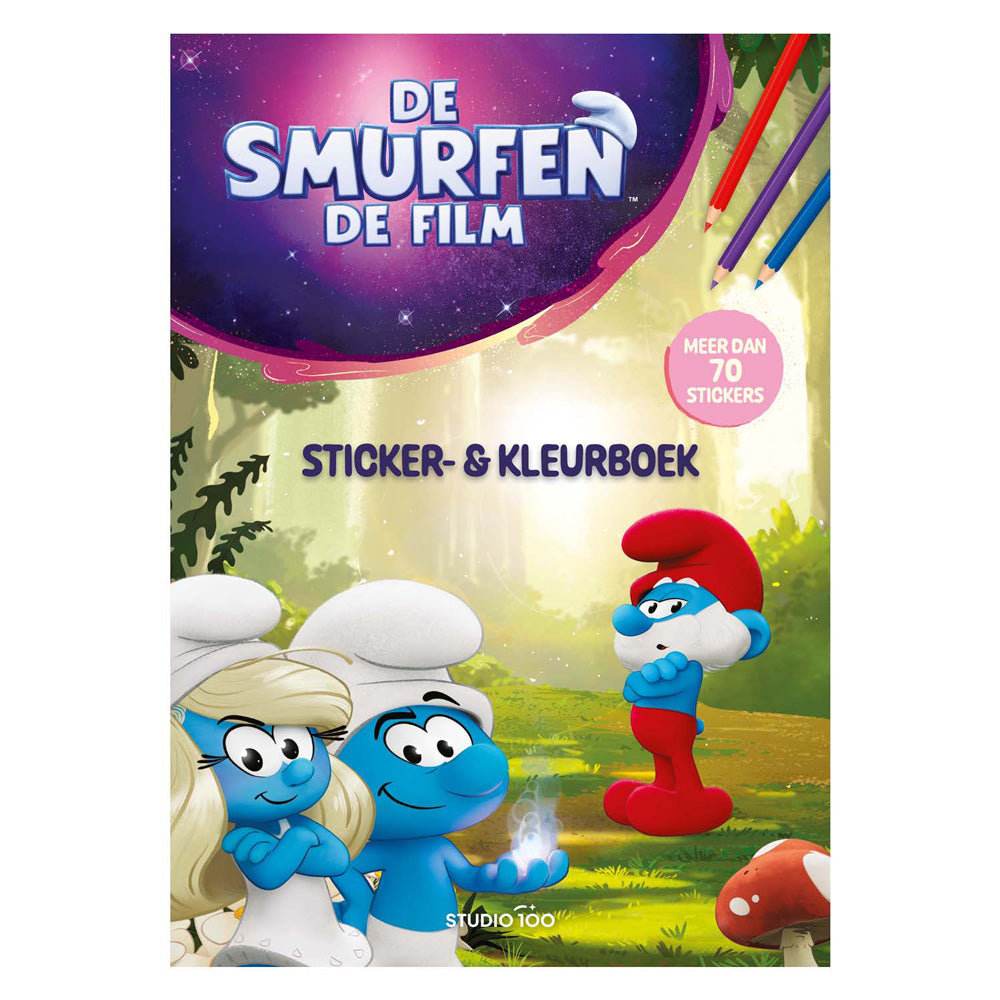 Studio 100 the smurfs sticker book - film