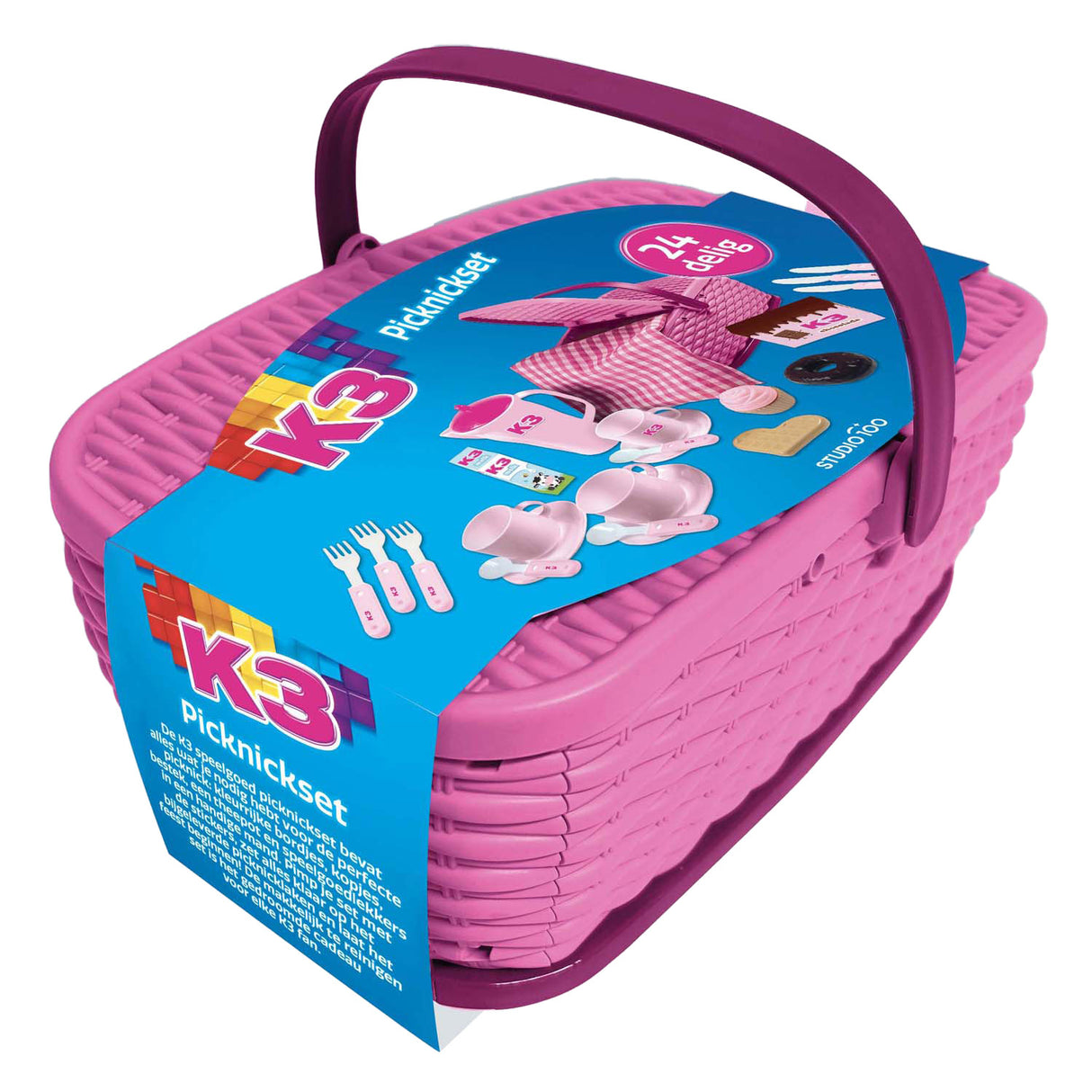 Studio 100 k3 picknickset - 24dlg.