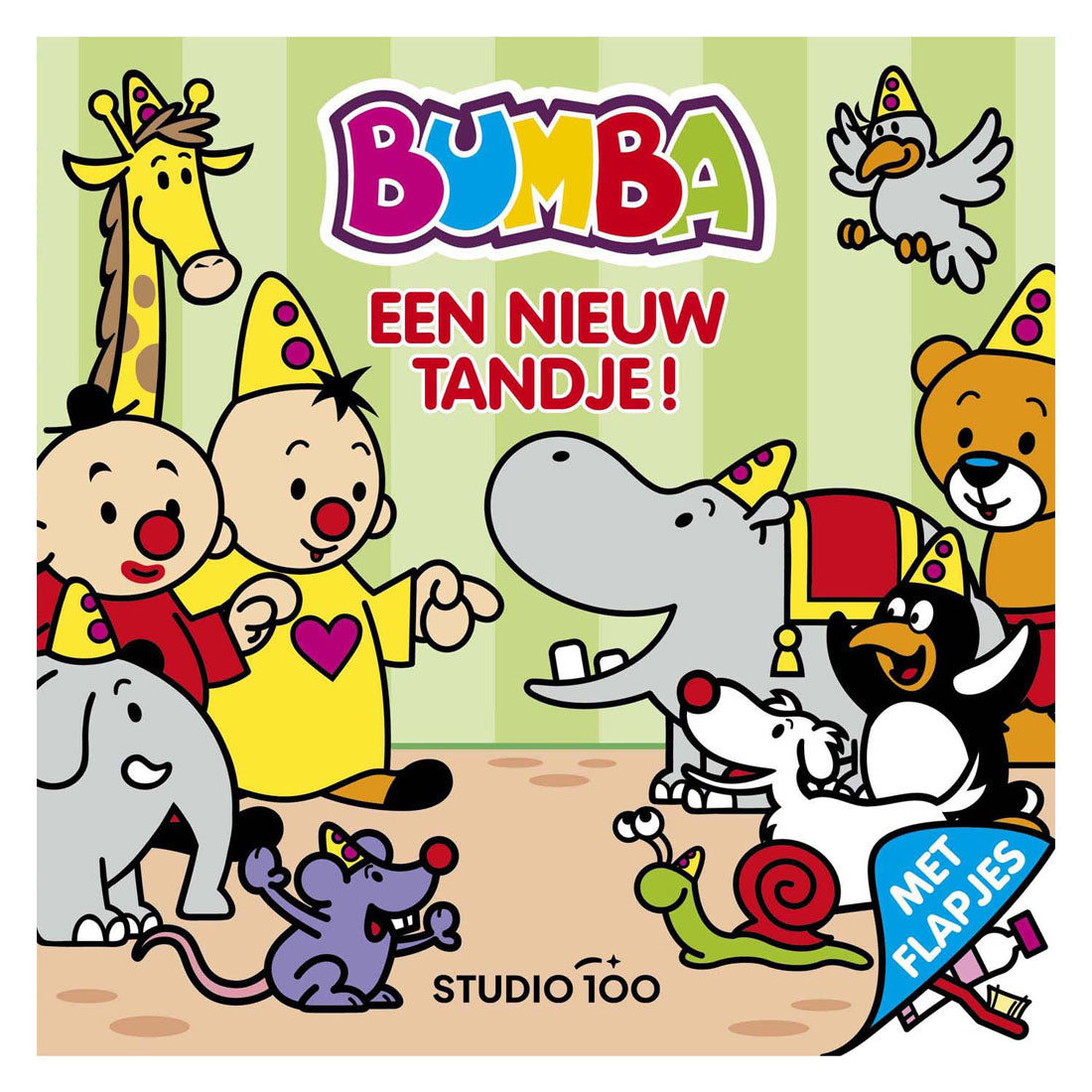 Studio 100 bumba board book s chlopňami: nový krok | 2 ks