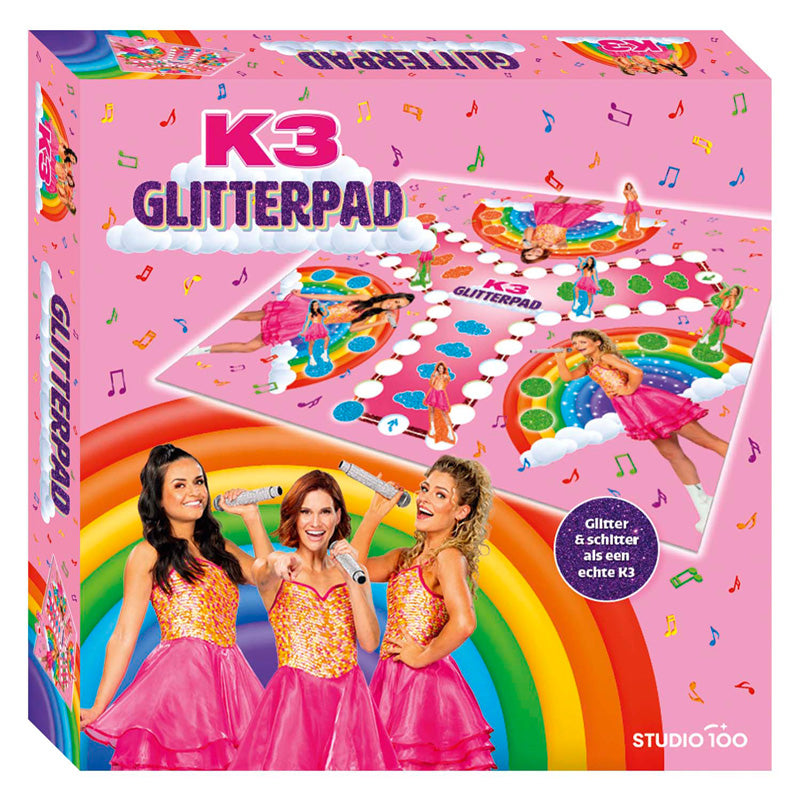Studio 100 k3 board game - glitter path