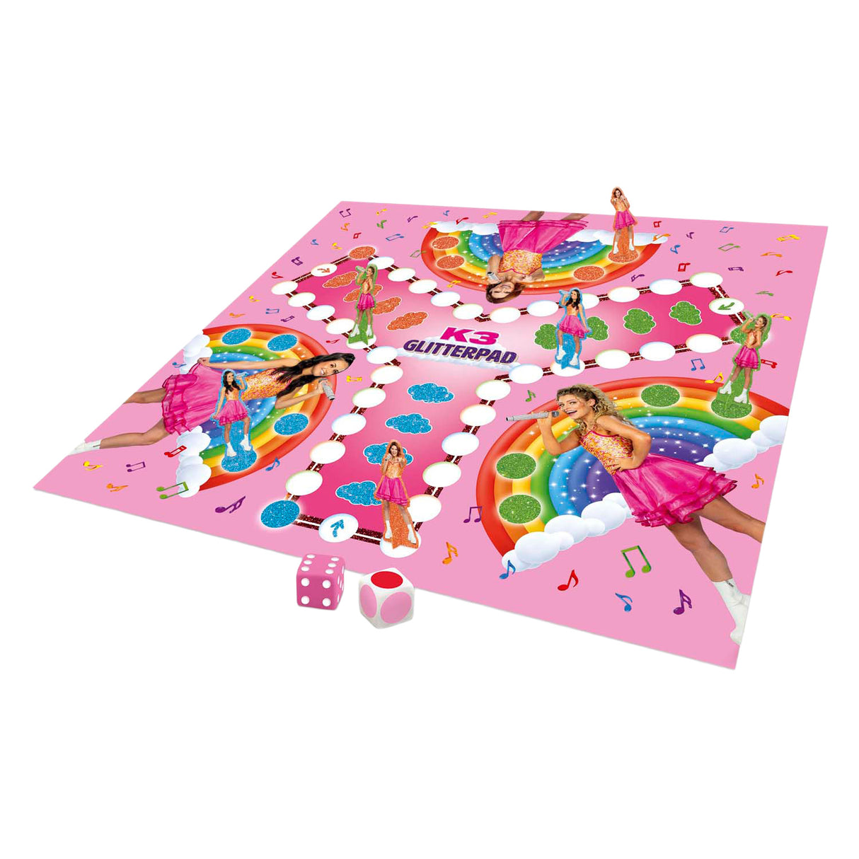 Studio 100 k3 brettspill - glitterbane