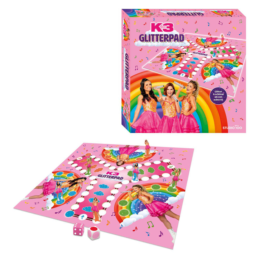Studio 100 k3 board game - glitter path