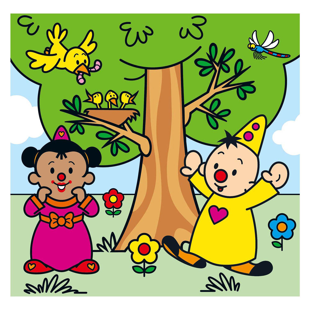 Studio 100 Bumba coloring book - coloring with water - green