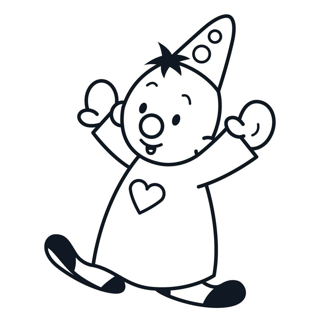 Studio 100 Bumba coloring book - coloring with water - green