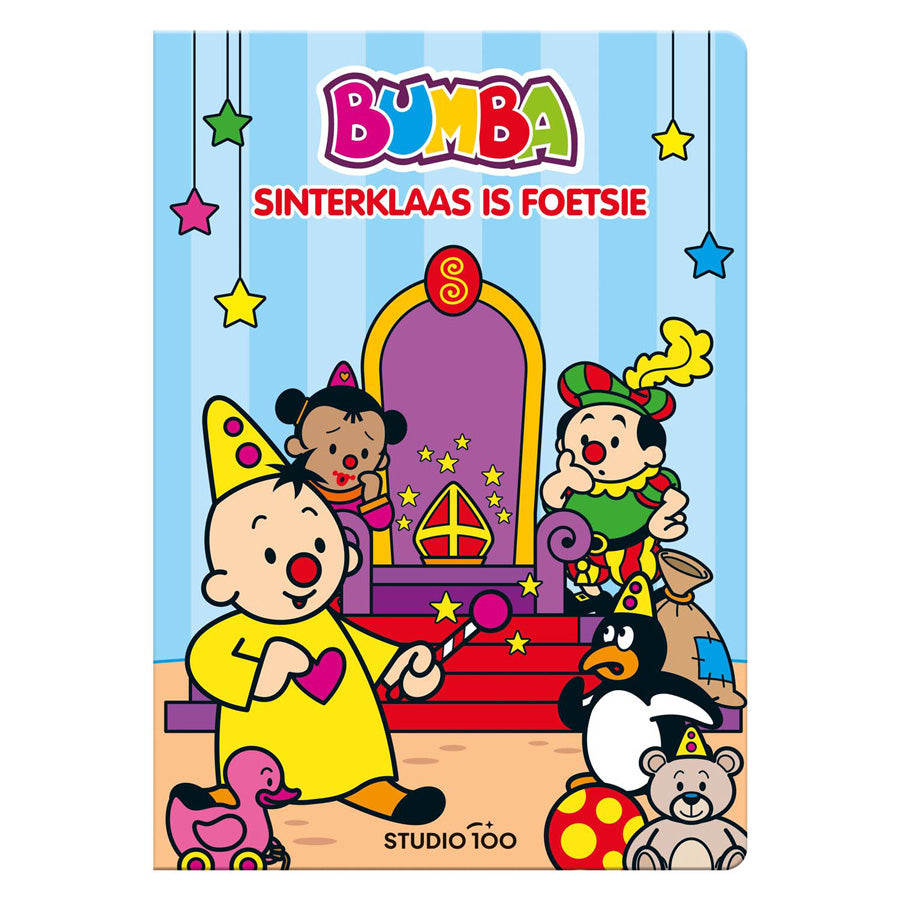 Studio 100 bumba board -kirja - Sinterklaas on poissa!