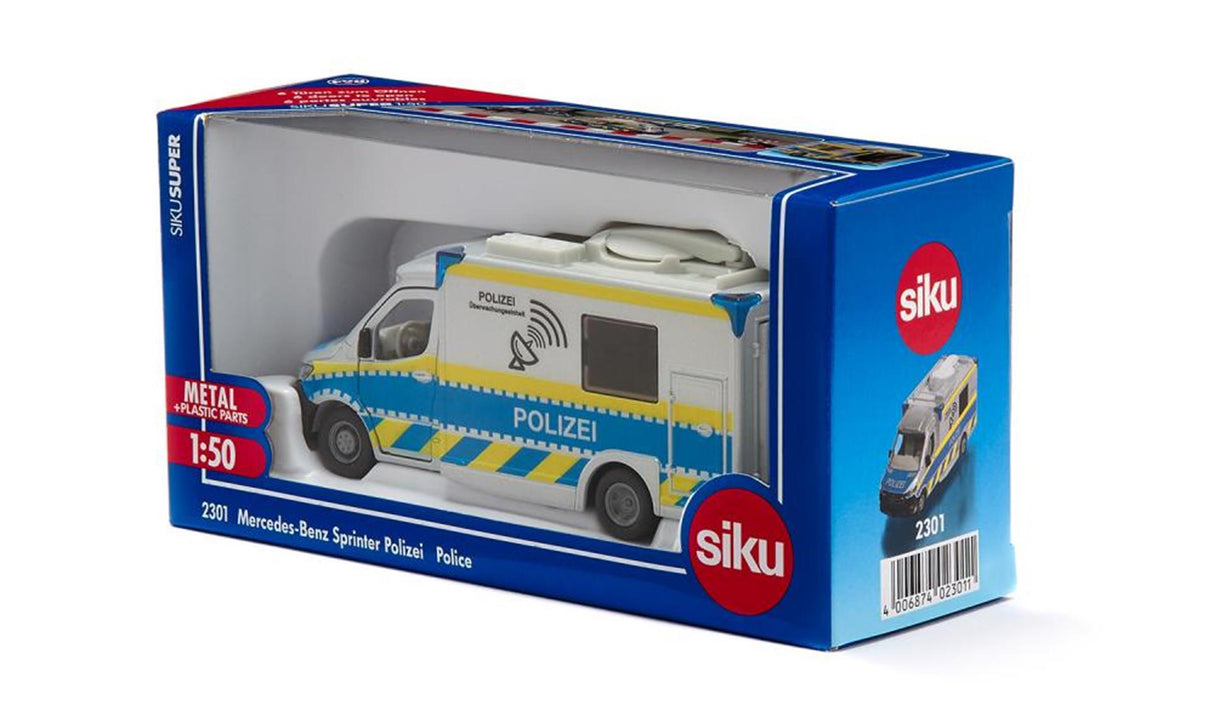 Siku mercedes-benz sprinter polizei 1:50