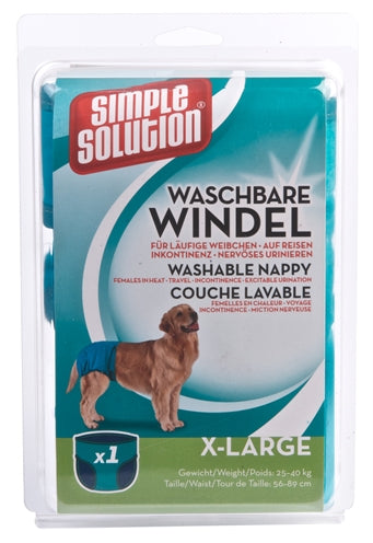 Simple solution washable diaper