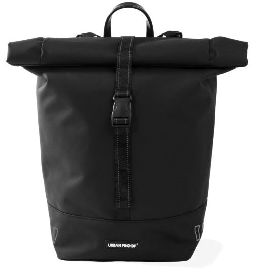 Urbanproof единична ролкова чанта 20l черна рециклирана