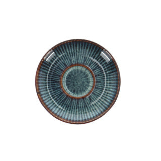 Plato acogedor de moda D12xH1.8 cm Stripe Atlantis