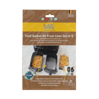 Film protecteur Nostik double friteuse à air lot de 4