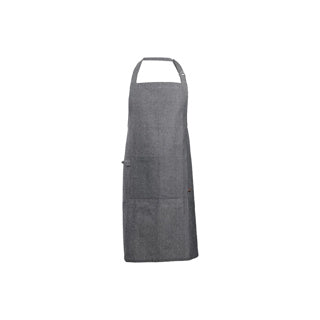 No brand apron fabric black