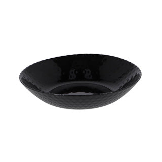 Tiefe Platte D20 cm Pampille Schwarz