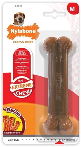 NYLABONE DURA CHEW kovien bijters -pekonien maku
