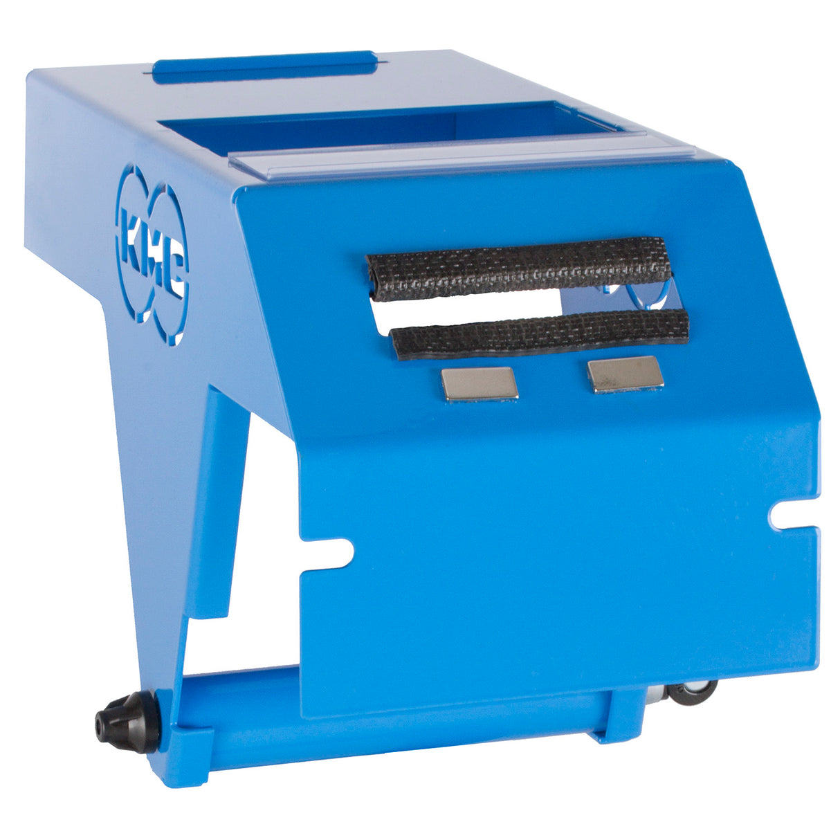 Soporte de rollo de cadena de bicicleta KMC - Azul - 1 Haspel - Taller