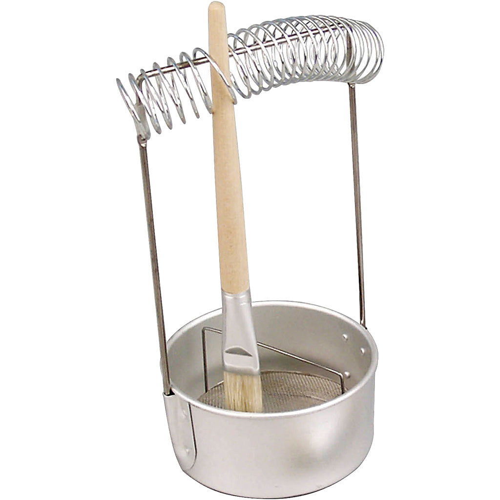 Brush Cleaner and Holder