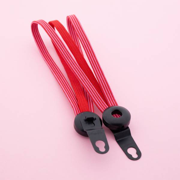 Correia de tensão Qibbel widek venture 24 colchetes pretos vermelho rosa