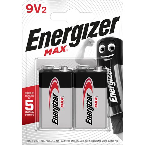 Batterijen energizer max 9v