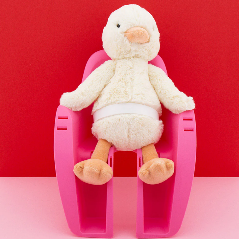 QIBBEL BURCEK Dolls Explorer de asiento Happy Strawberry Pink