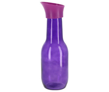 Schenkkan glas 1 l 6 assorti kleur | 6 stuks