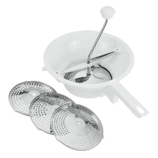 Metaltex red mill 24 cm with 3 stainless grids