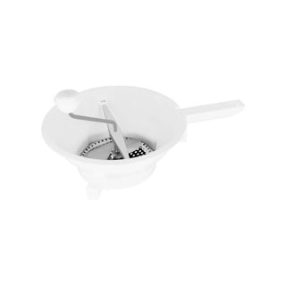 Metaltex red mill 24 cm with 3 stainless grids