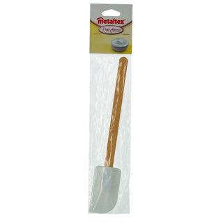Metaltex pan scraper wooden white