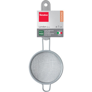 Metaltex tesil 7 cm london line | 6 stycken