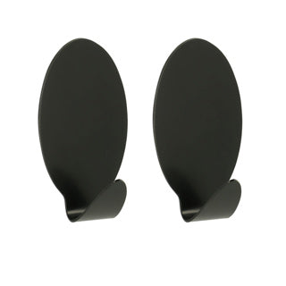 Crochet self-adhesive black