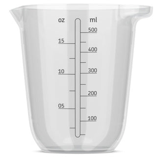 Maatbeker 500ml | 4 stuks