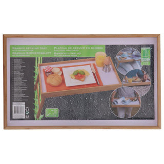 Jiné značky bambusový skládací podnos | 2 ks
