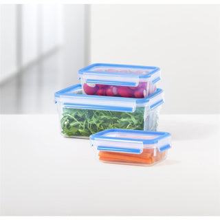 Tefal Fresh food storage box 100% leak-proof, set of 5 pieces 0.15 0.2 0.55 1.00 3.70l