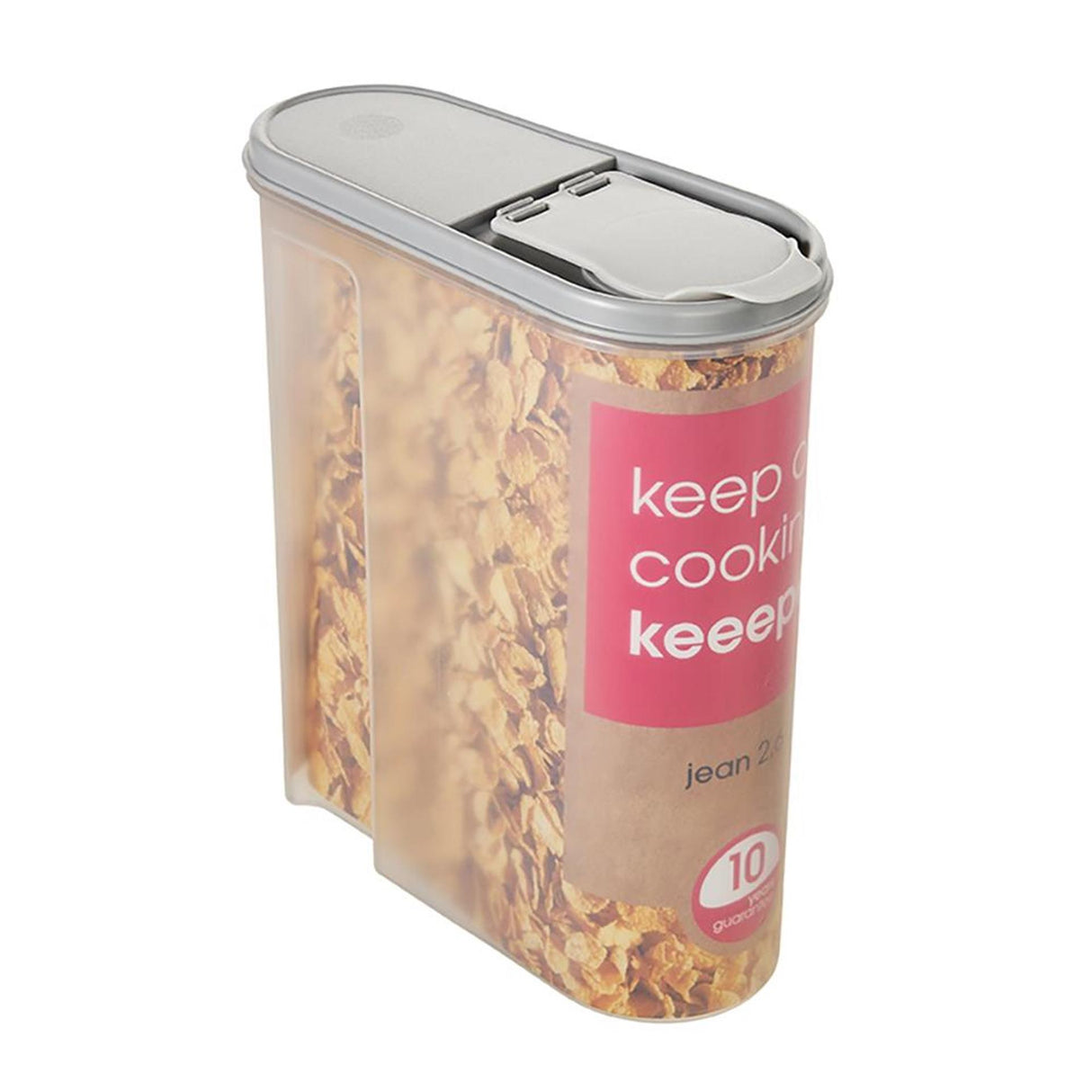 Keeeper strooibus 21,5x9,5x24cm grijs