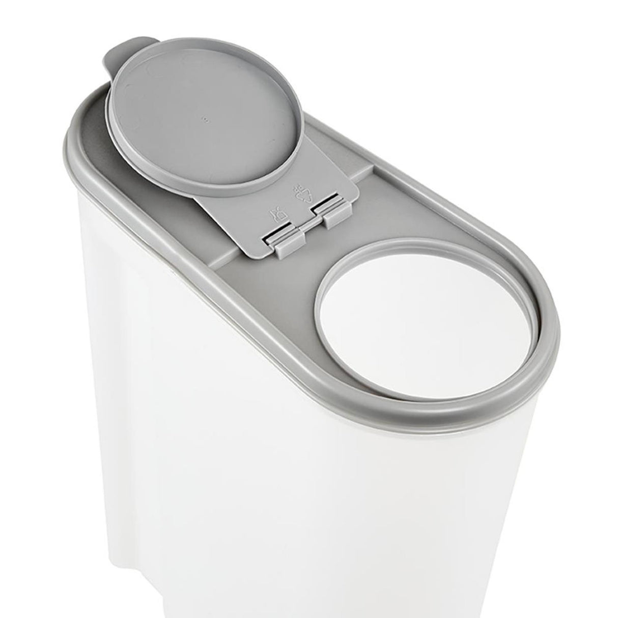 Keeeper strooibus 24x11,5x30,5cm grijs