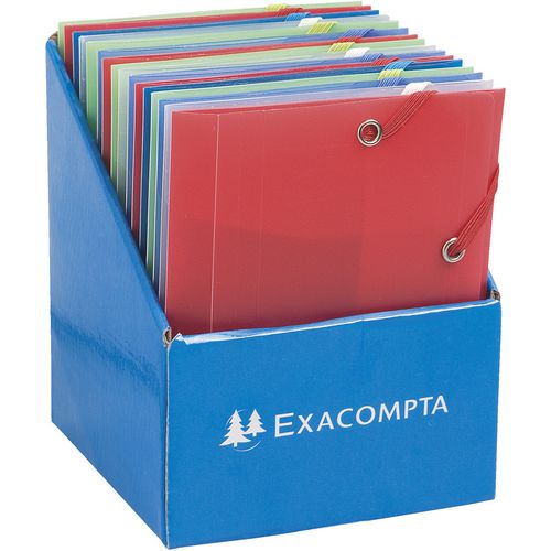 3-flap mappen exacompta 50889e kleurenassortiment
