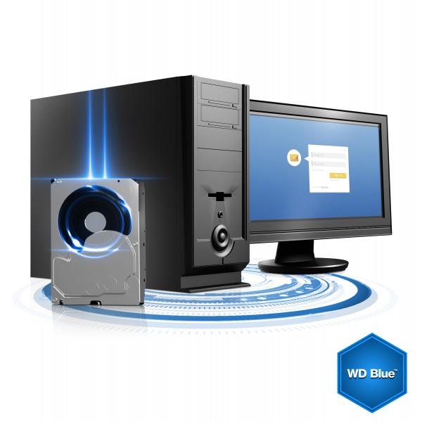 Western digital wd10ezex disque dur bleu caviar, 1 To, 3,5, sata3, 64 Mo, 7 200 tr/min, 150 Mo, 6,8 W