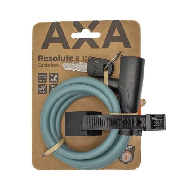 Axa cable lock resolute 8-120 - army green
