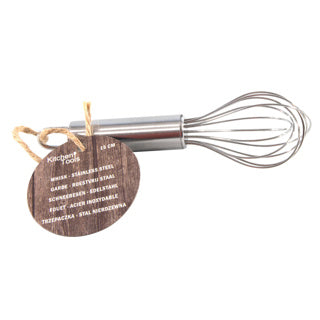 Kitchen tools whisk stainless steel 15cm